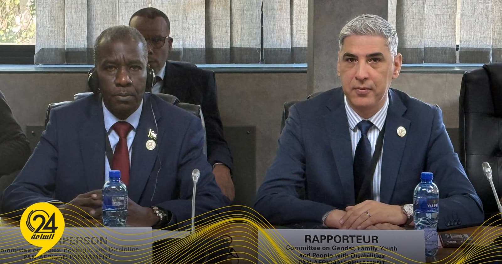 Qalama and Yahya review African Parliament budget