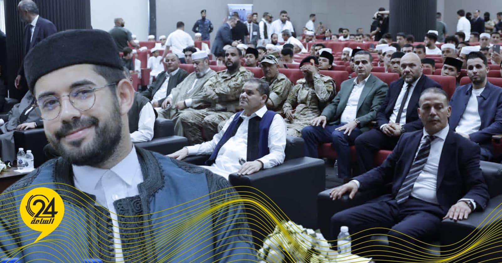 Al-Qan: Dar Al-Iftaa delegation at Zawiyat Al-Sab'a marks opening