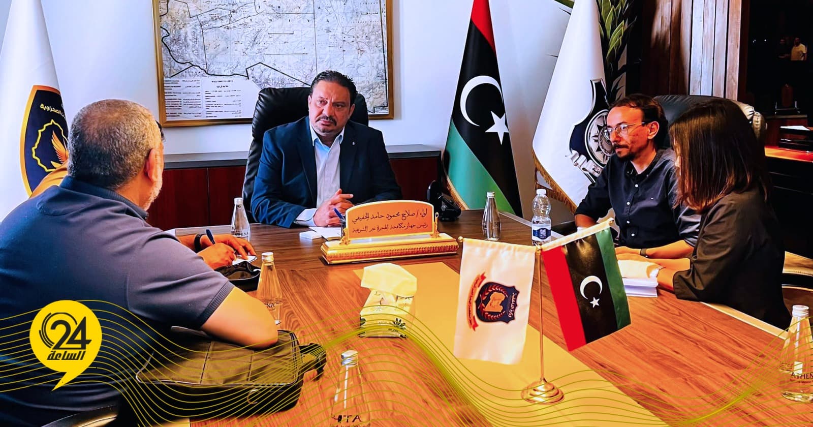 Al-Khuffi Meets IOM on Shelter Centers