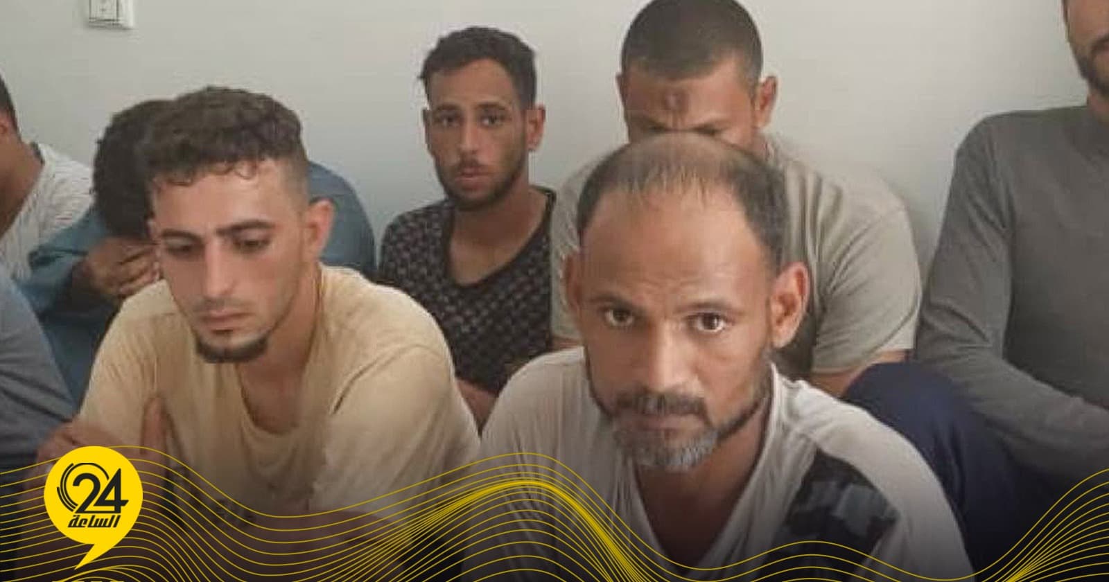 اعتقال مهاجرين غير شرعيين في سرت