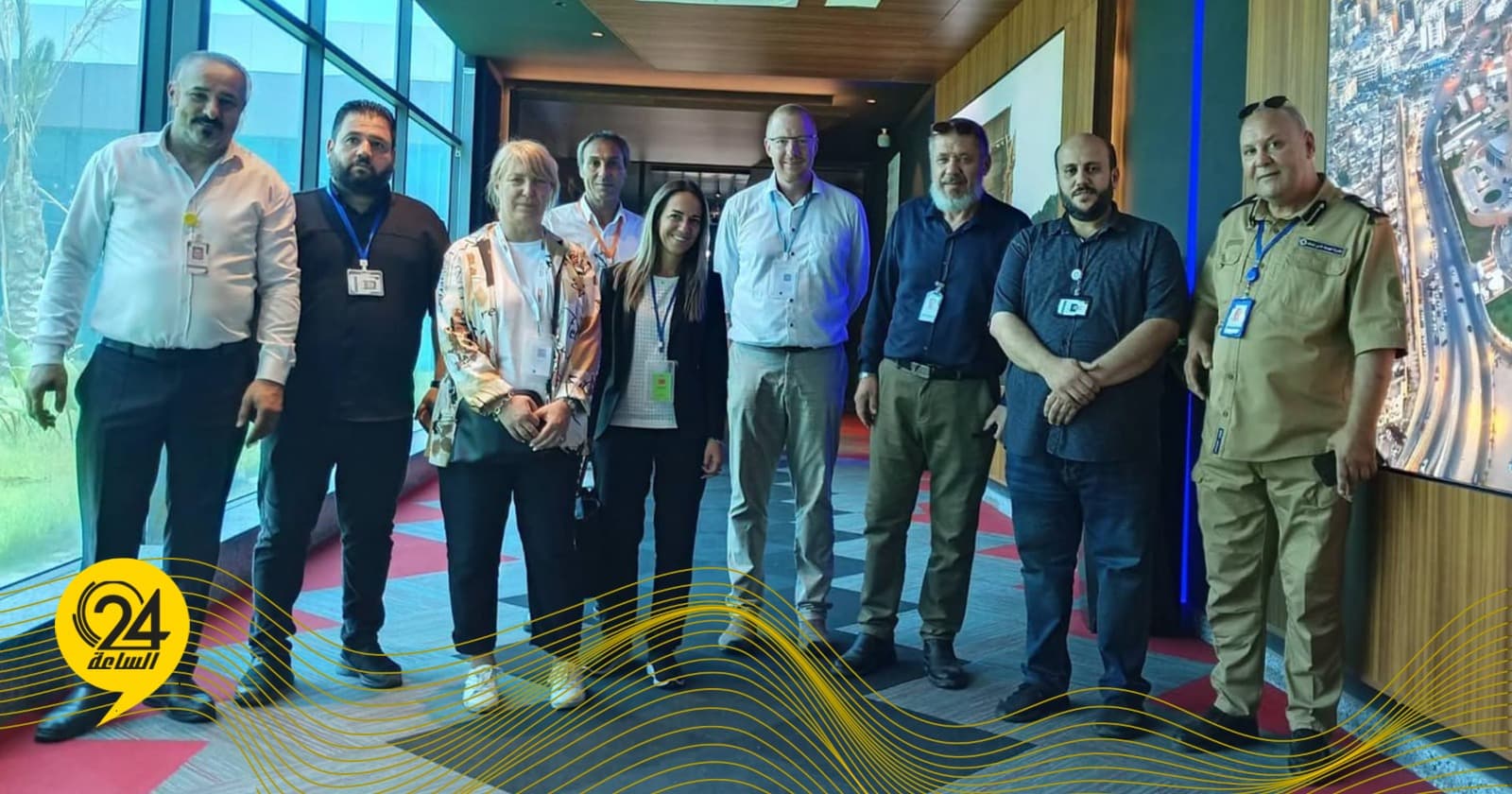 Italian and German delegations visit Mitiqa Airport