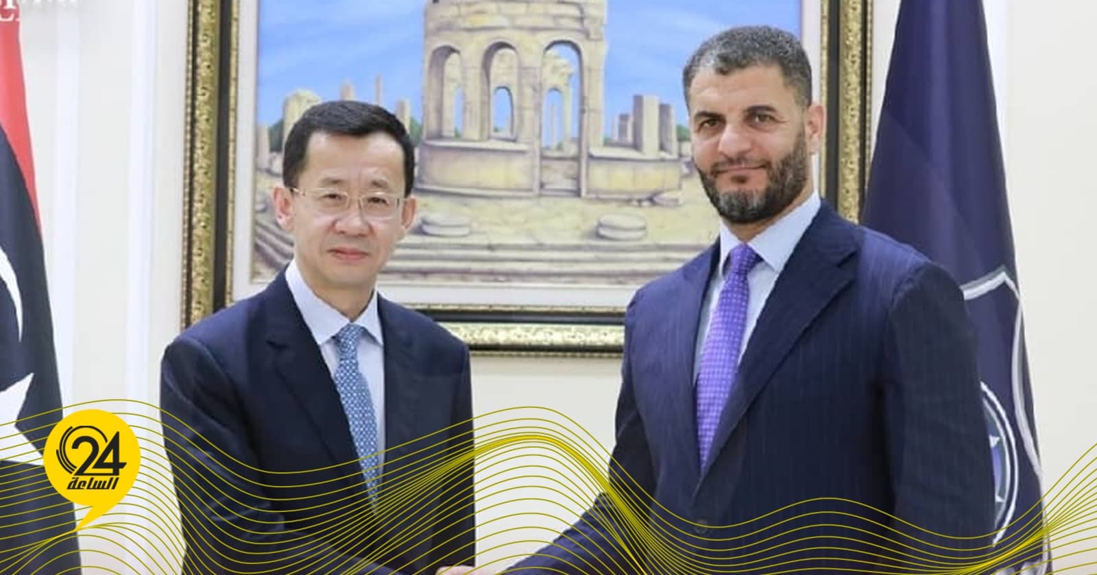 Al-Tarabulsi reviews security talks with ambassadors