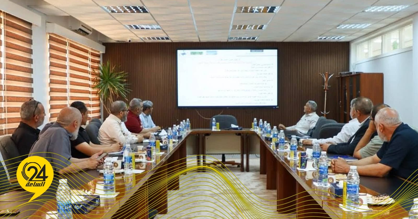 Al-Zawiya and Al-Inma discuss合作