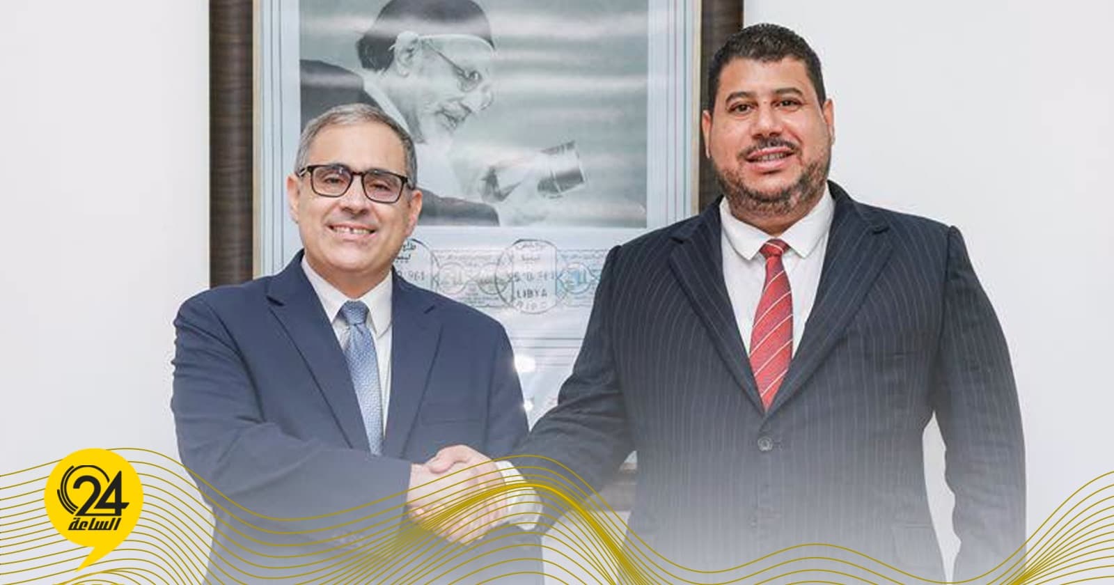 سليمان يبحث مع السفير الأمريكي مستقبل قطاع النفط في ليبيا