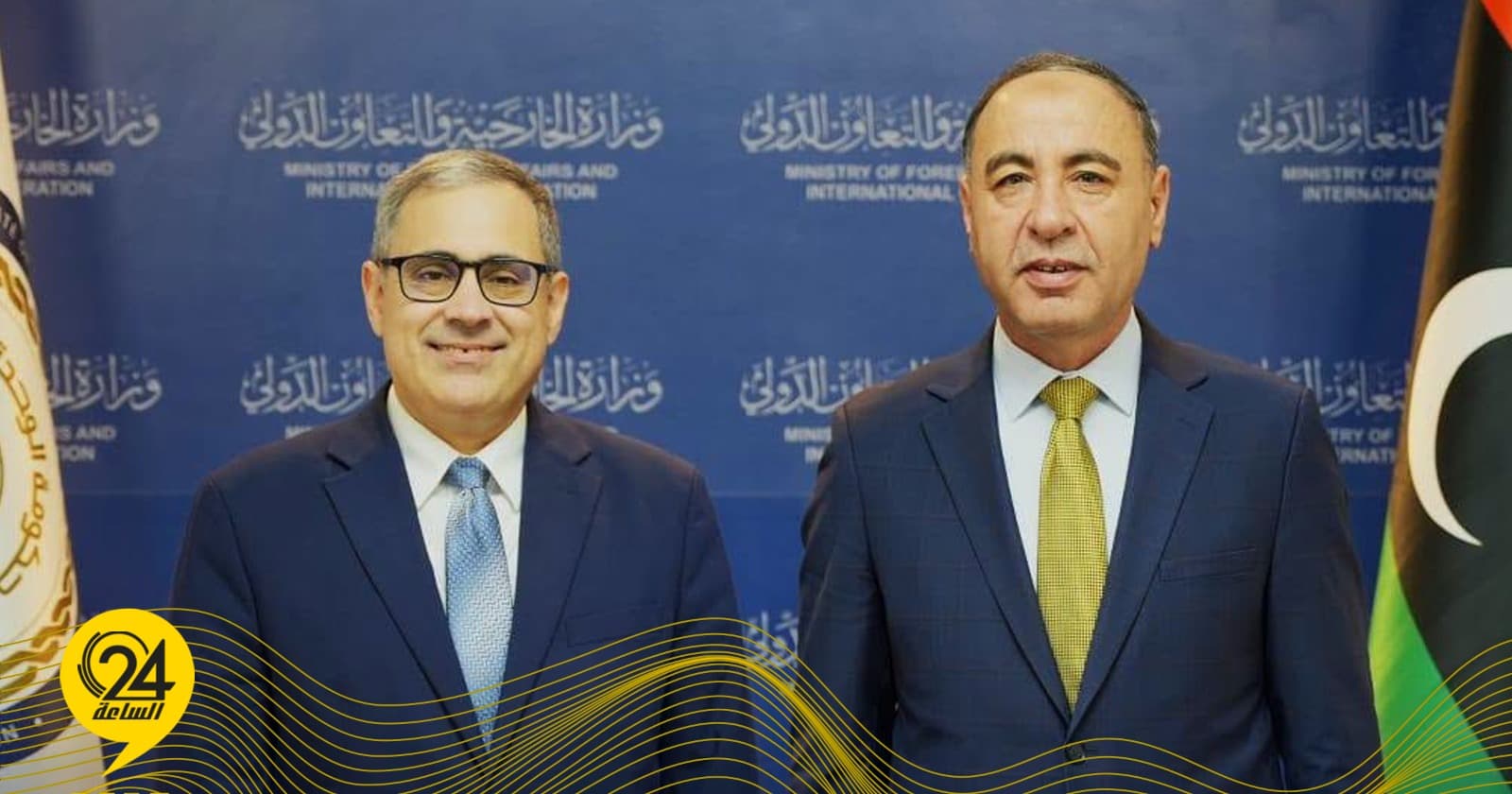 الباعور وبرنت يبحثان تعزيز العلاقات الثنائية في مختلف المجالات