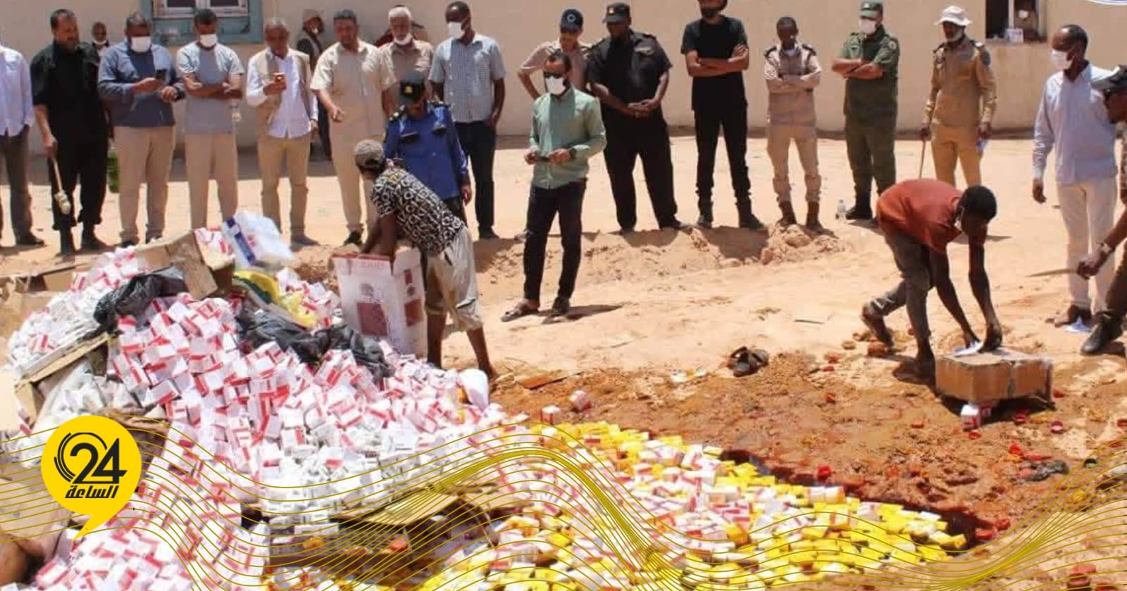 Public Prosecutor oversees 590,000 illicit pills