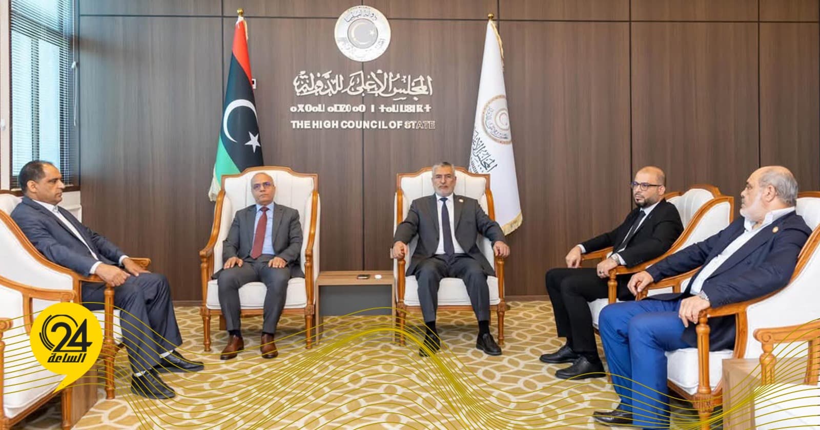 مجلس الدولة يناقش التكالة مع اللافي