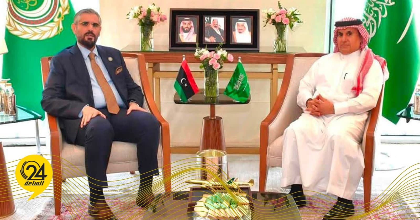 ثابت يبحث مع السعودي تعزيز التعاون
