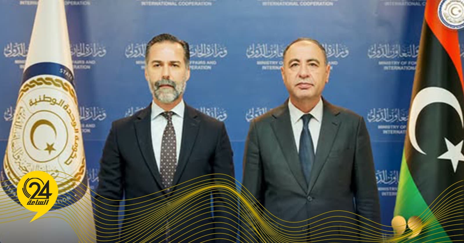 الباعور يناقش مع السفير التركي دعم الليبيين