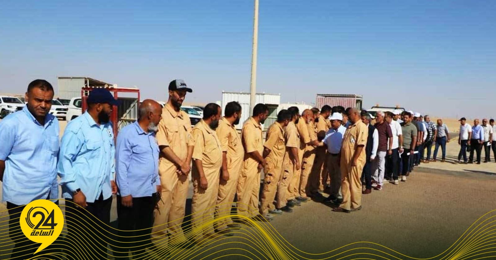 بن شتوان يزور مشاريع نفط النافورة