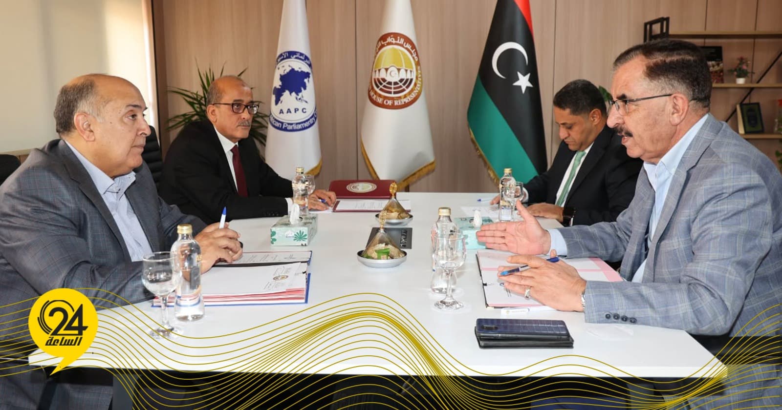 الفضيل يرحب بالأمين العام للمجلس الآسيوي الأفريقي