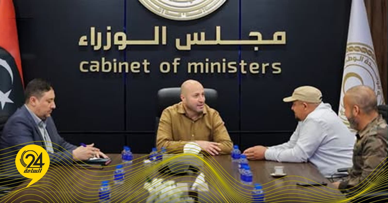 Mukhtar Al-Jahawi Discusses Needs with Dbeibeh Government