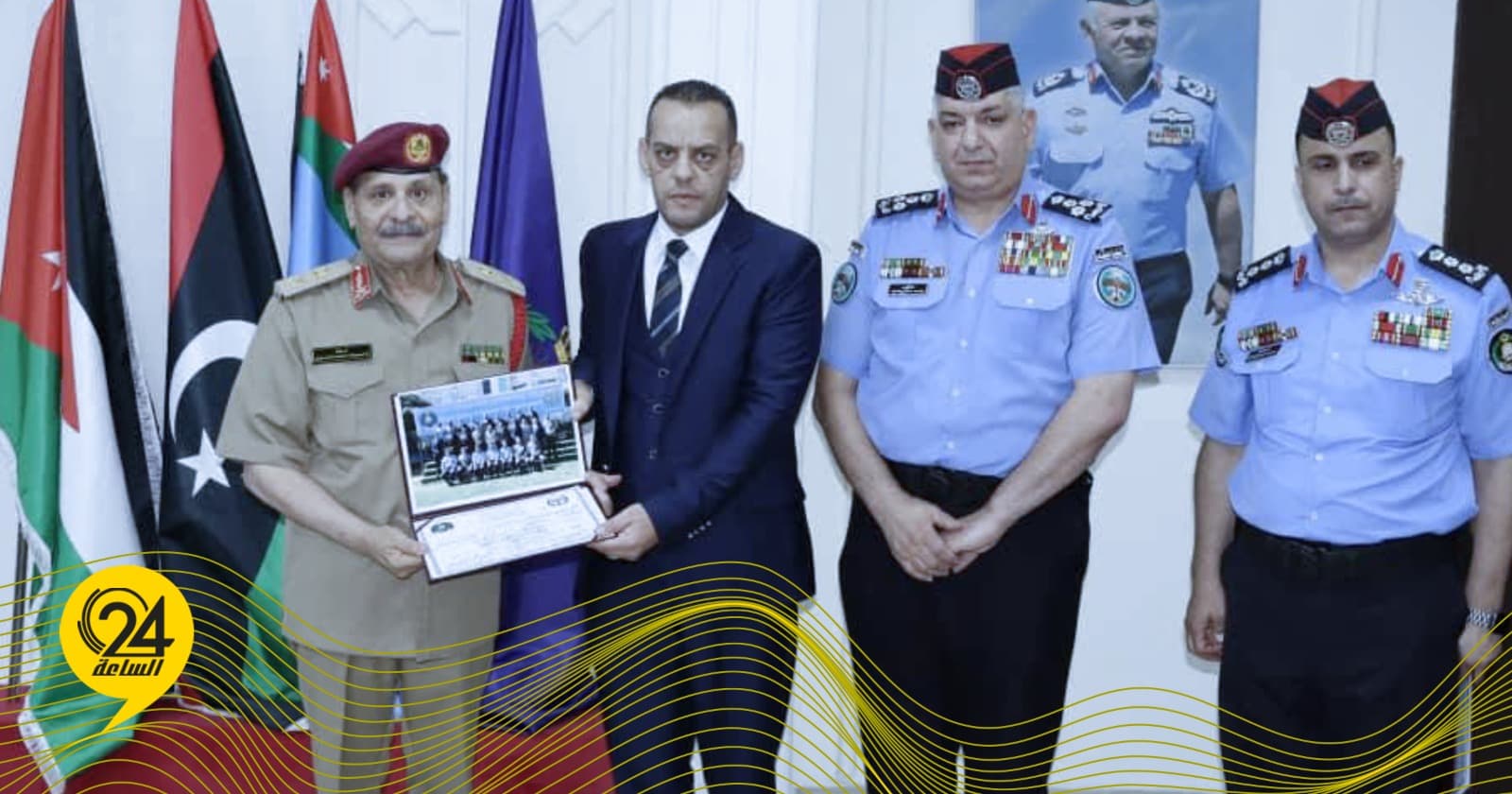Middle Leadership Course in Jordan Attended by Immigration Agency