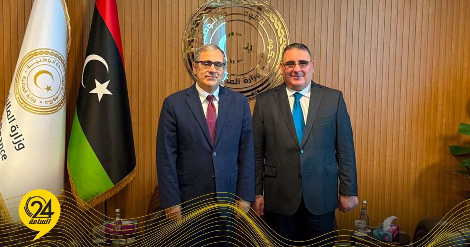 برنت يناقش مع وزير مالية الدبيبة استقرار ليبيا