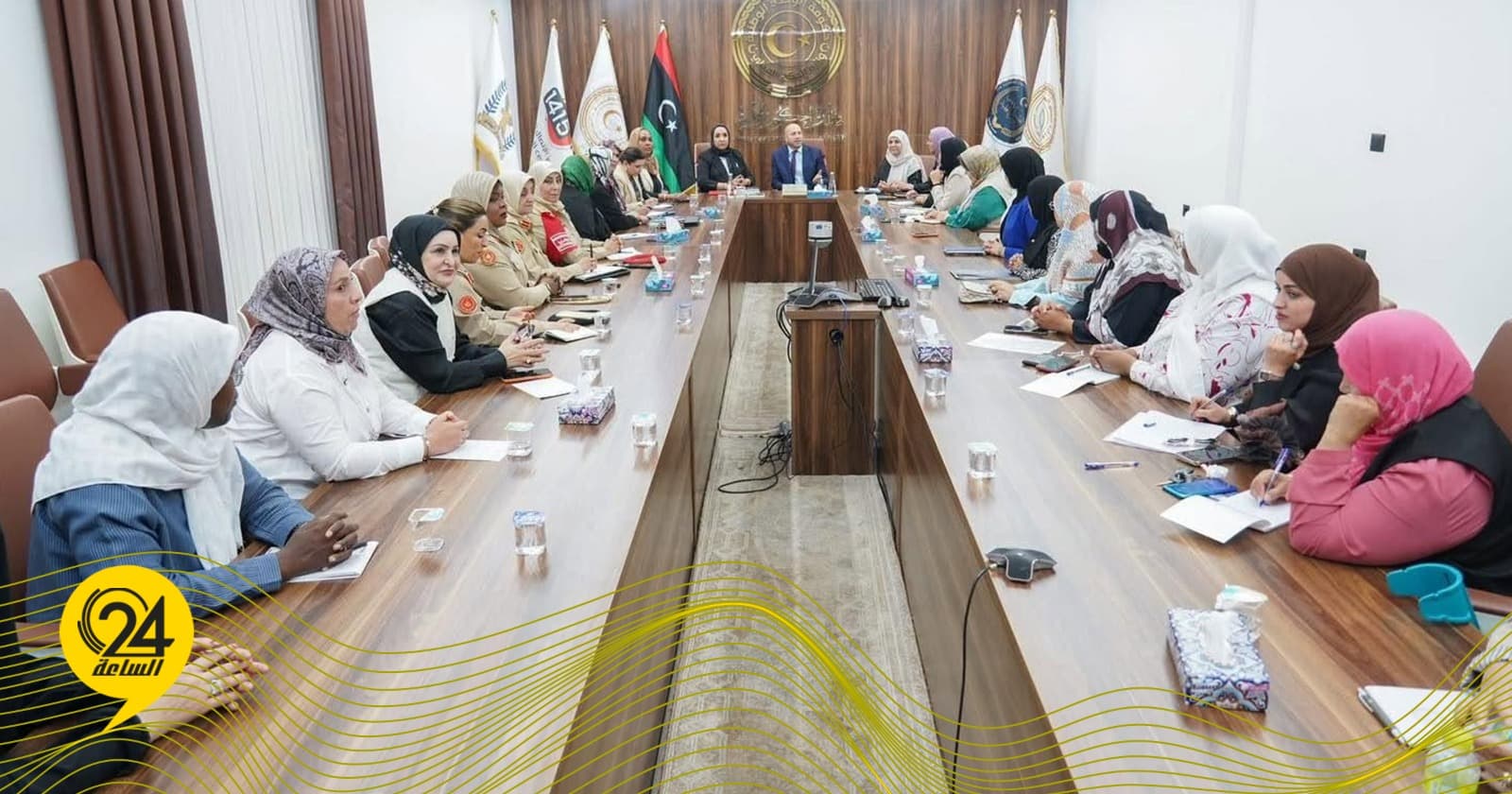 ليلى تؤكد على ضرورة دعم النساء في ليبيا