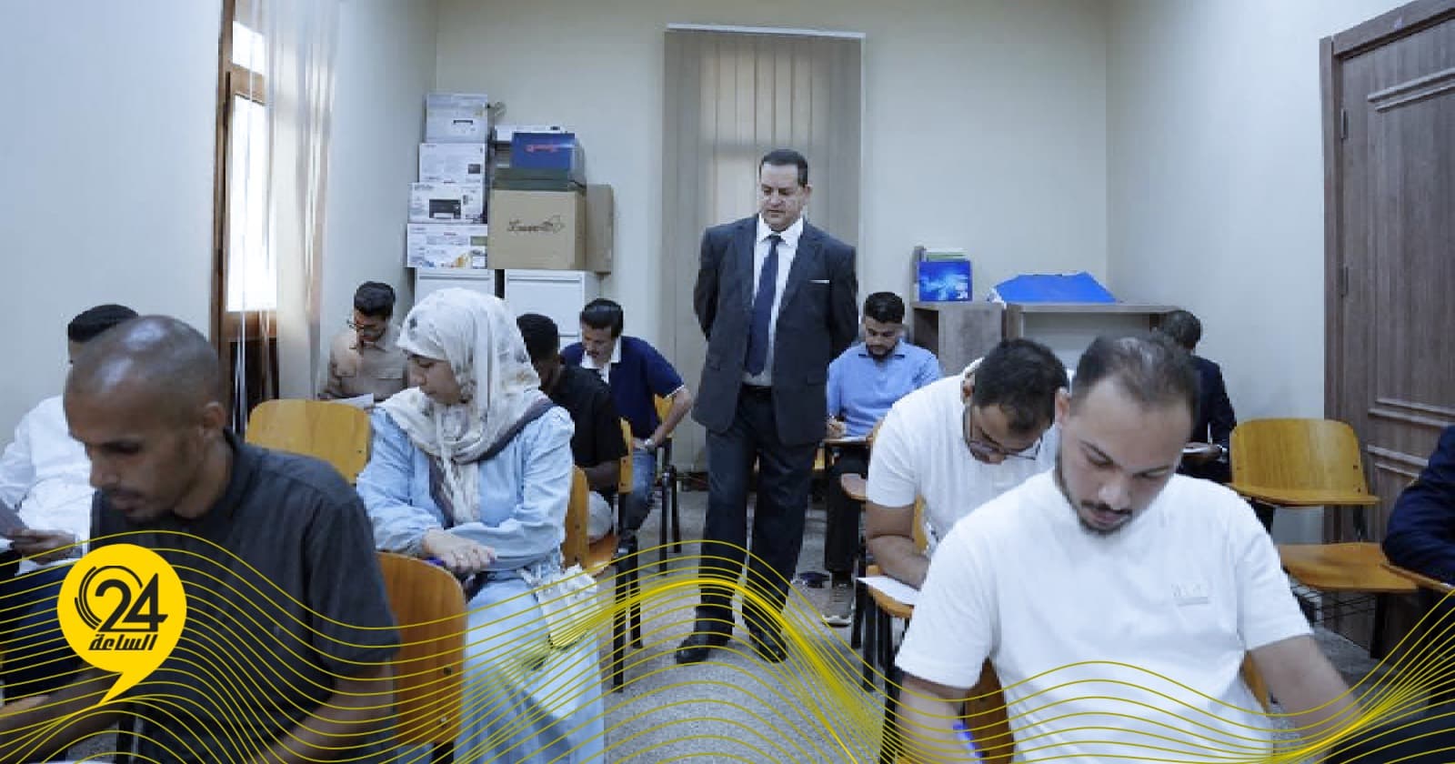 الحويج يزور امتحانات الملحقين الدبلوماسيين