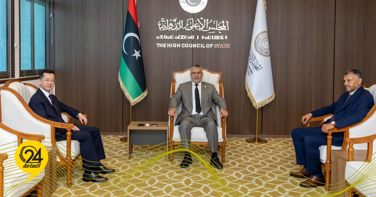 Council of State discusses Libya with Chinese envoy