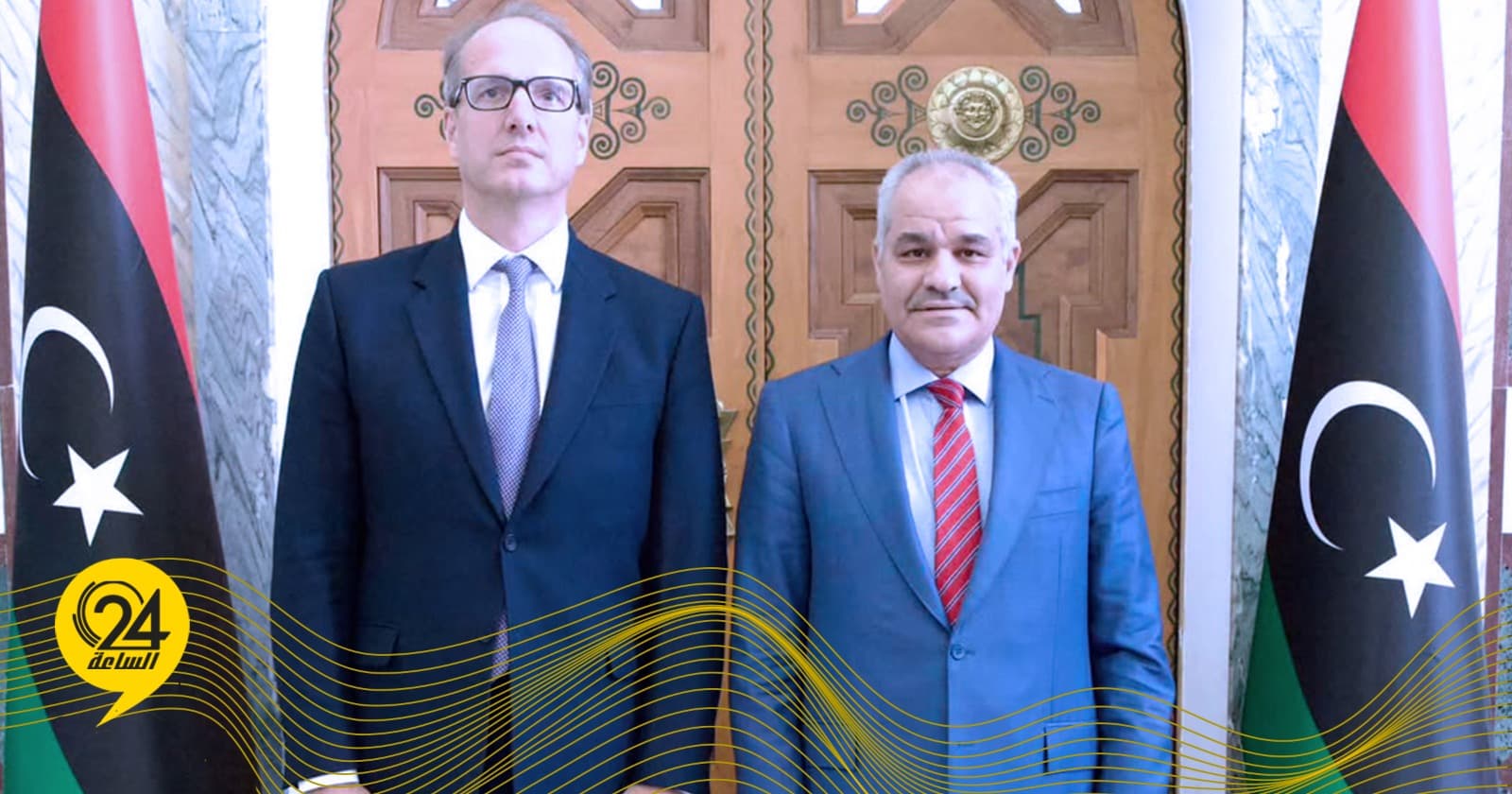 Central Bank Chief Meets British Envoy on Libya's Economy