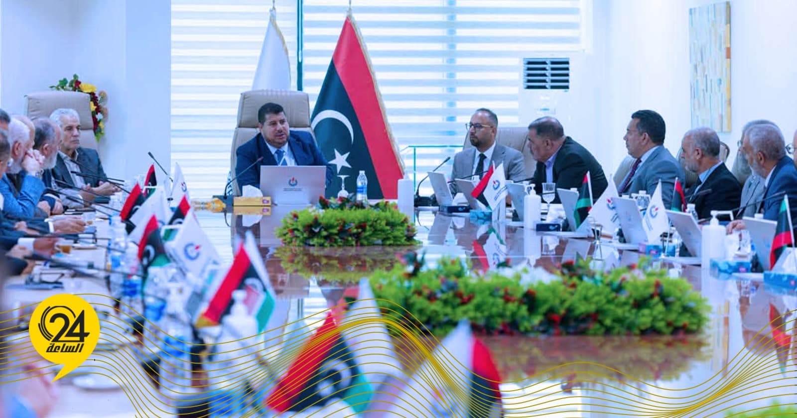 مسعود يناقش مع شركة الغاز تحسين خدمات التوزيع