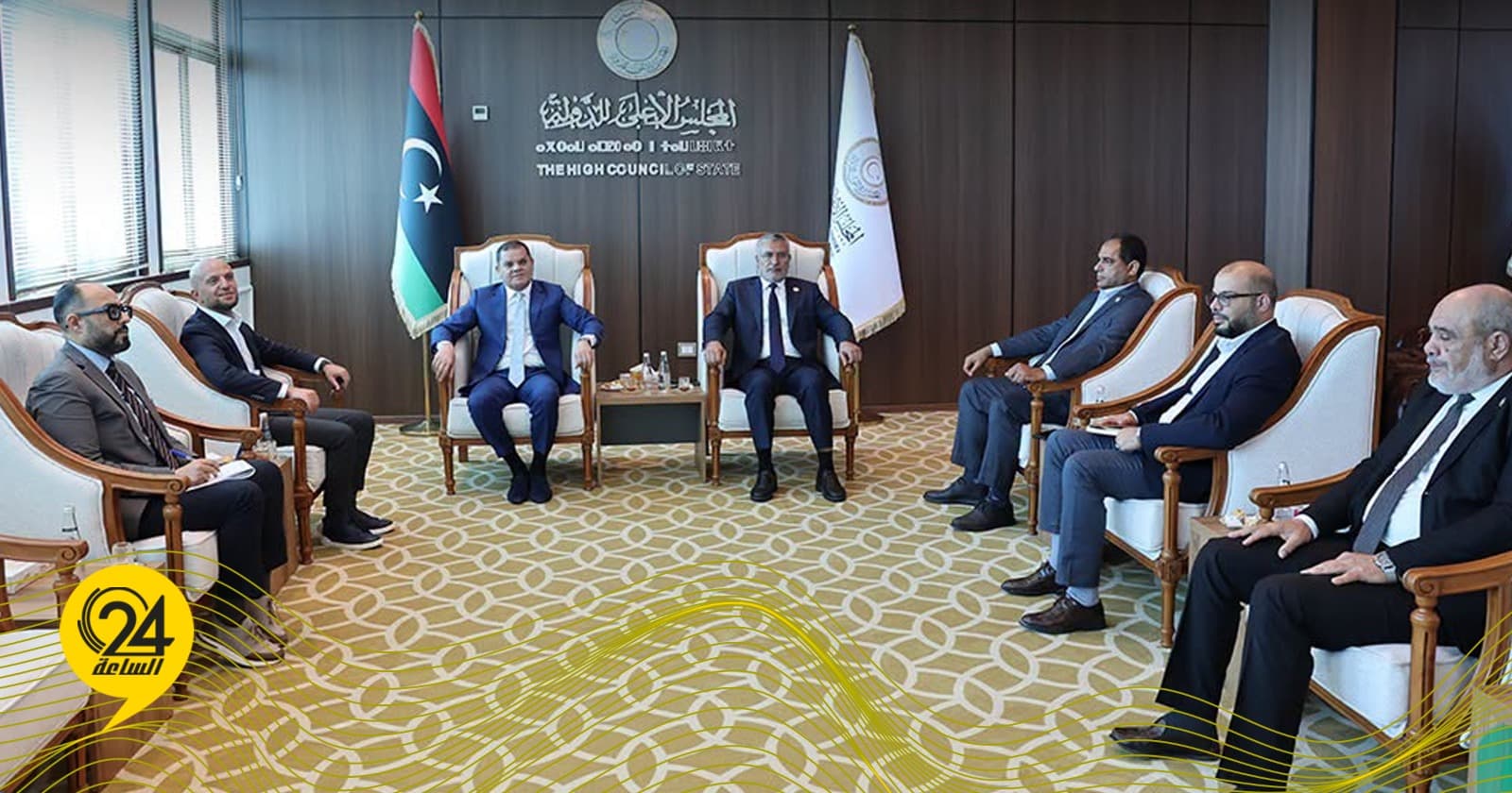 الدبيبة وتكالة يؤكدان على التنسيق الوطني