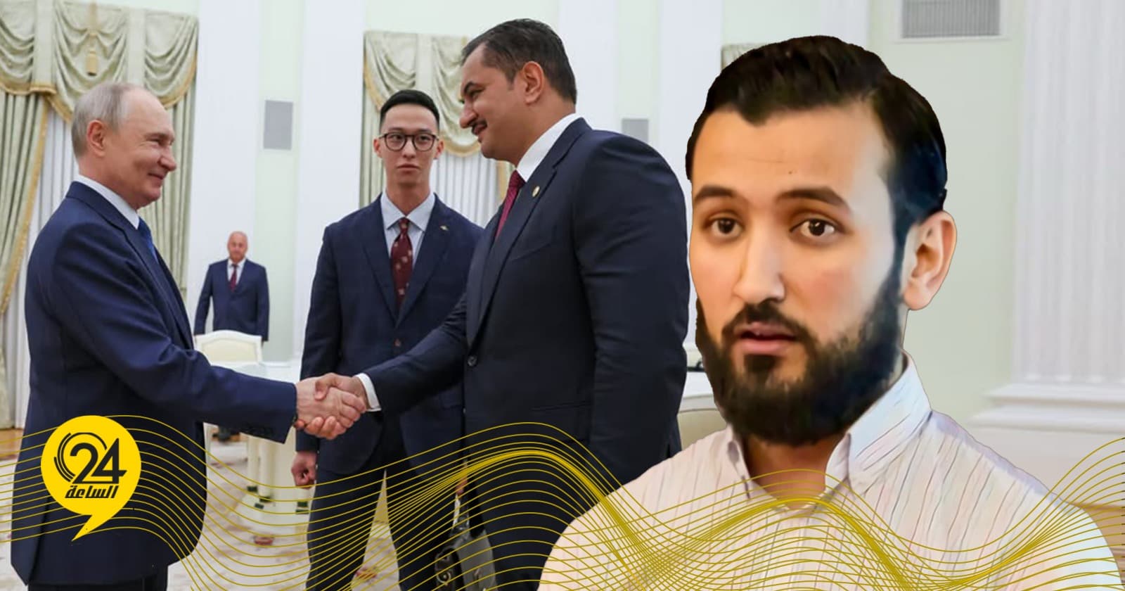 بوتين يستقبل نائب القائد العام في قشوط