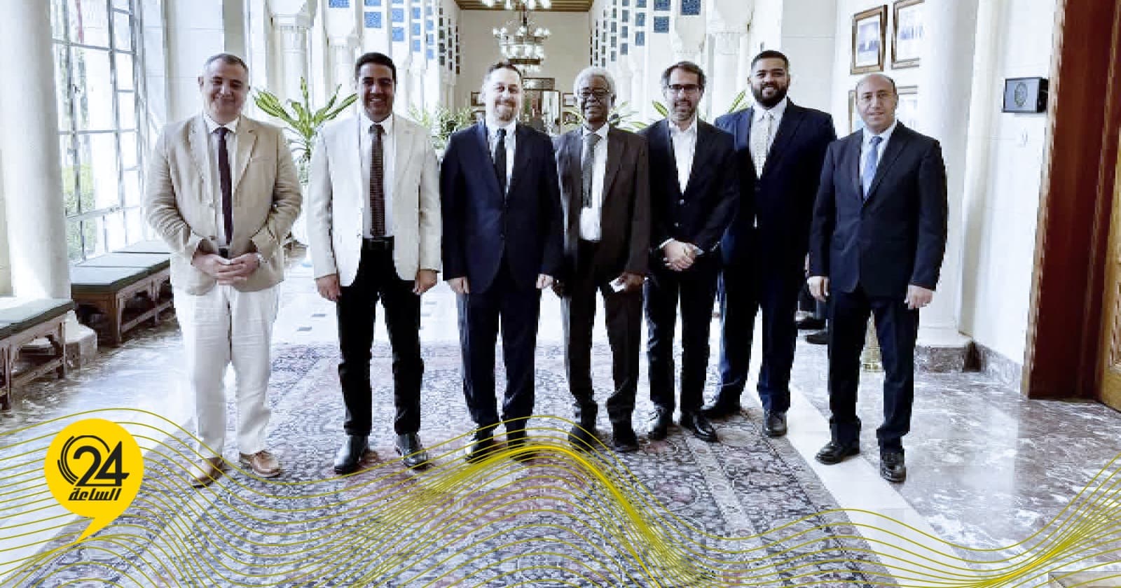 بالخير يؤكد تعزيز التنسيق الانتخابي العربي