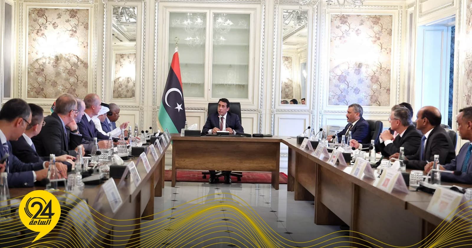 المنفي يدعو لدعم مسار ليبيانتخابي