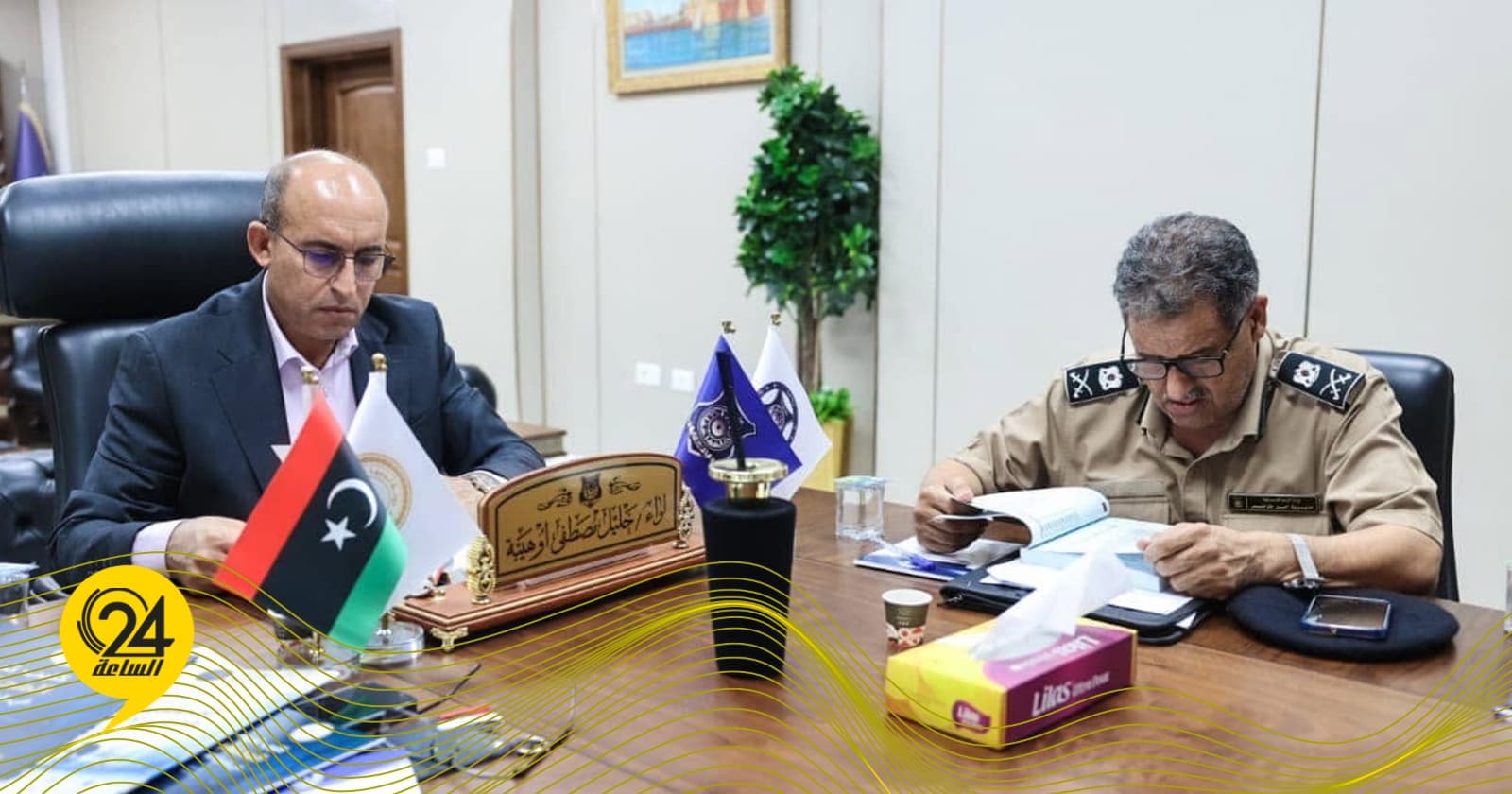 Tripoli Security Chief Meets with Suicide Group