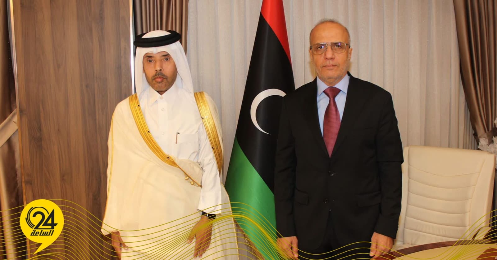 Al-Laafi Praises Qatar's Libya Role