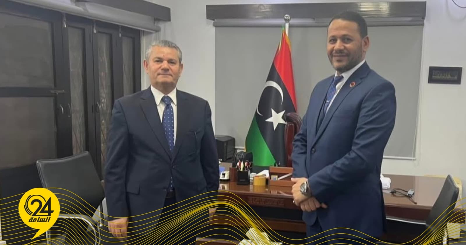 Libyan ambassador in Bangladesh meets Iraqi chargé