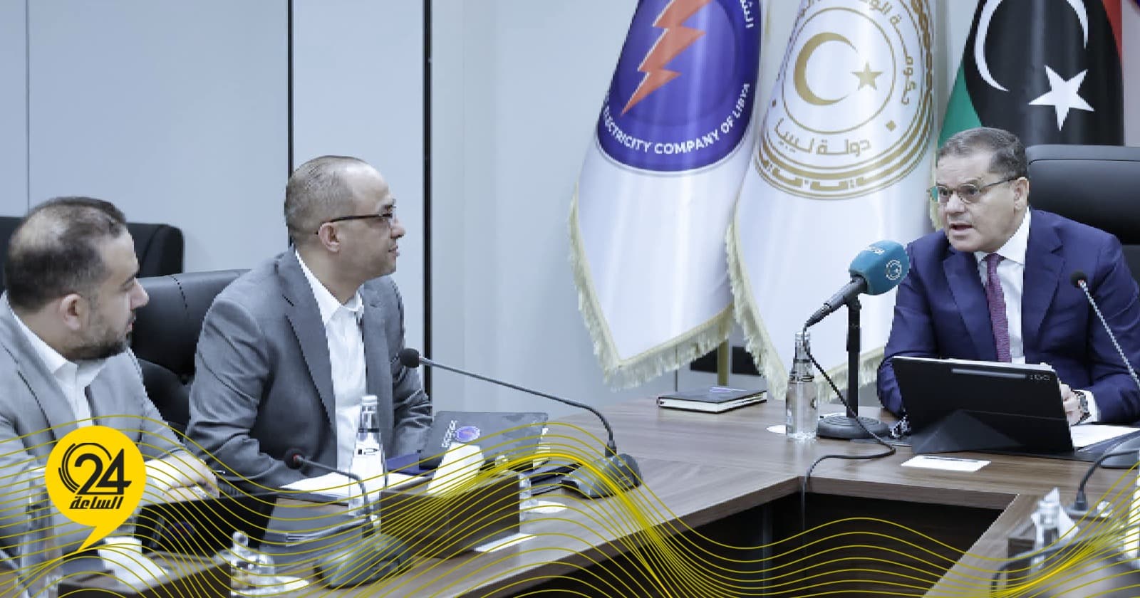 Al-Dabbiah highlights electricity as a priority