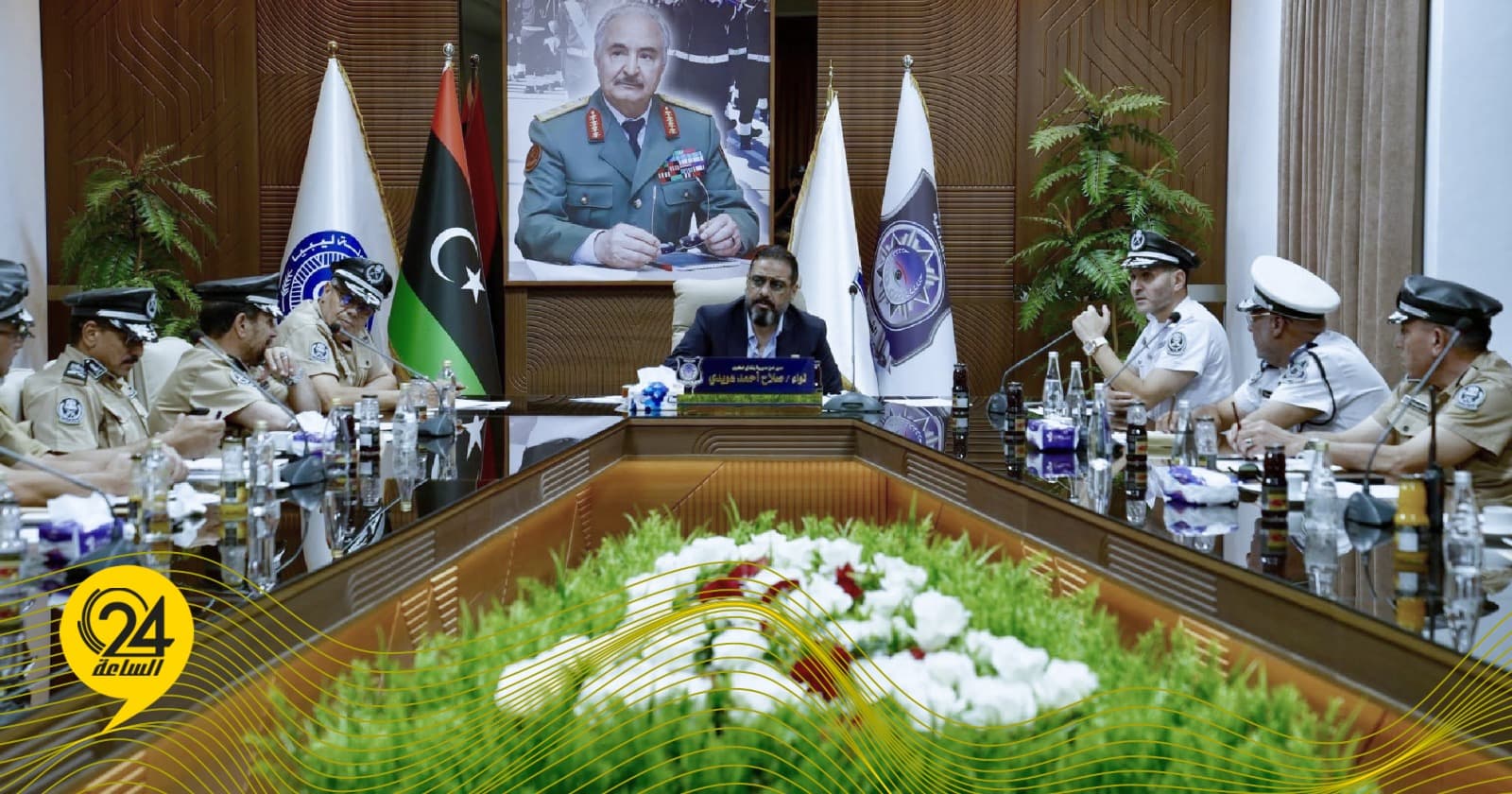 مدير أمن بنغازي يراجع الاستعدادات للعام الدراس ي