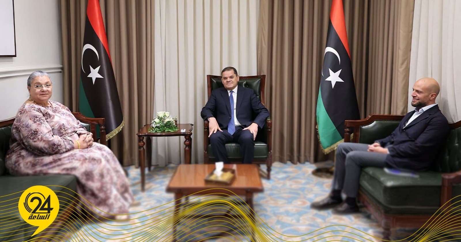 تيتيه تناقش مع الدبيبة واللافي دعم التوافق