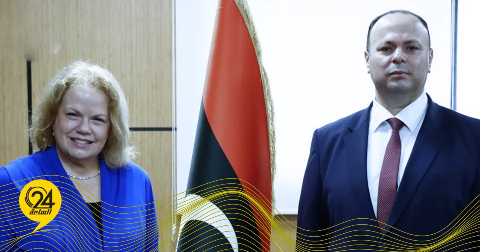 Al-Baour Meets U.S. Acting Ambassador on Digital Initiatives