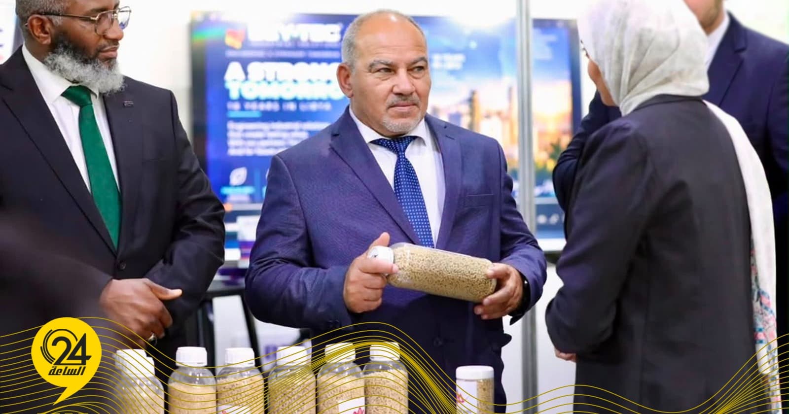 Al-Hannaqari reviews Libyan exports