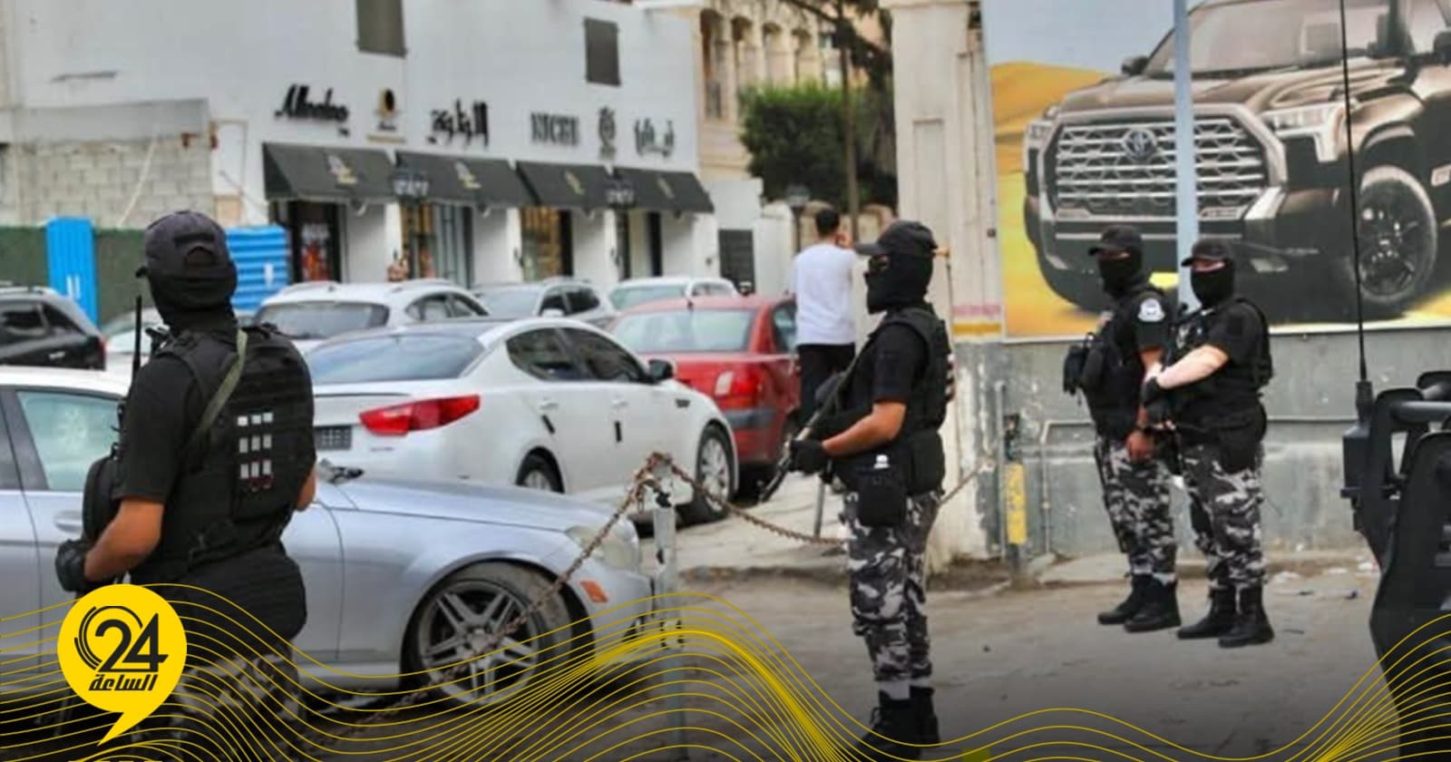 إخلاء محطة وقود مستولية وتسليمها للشرارة