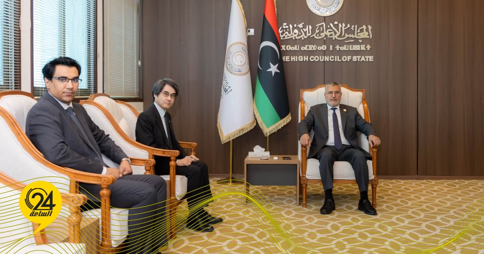 Tkalat Excchanges Visits with Japanese Ambassador