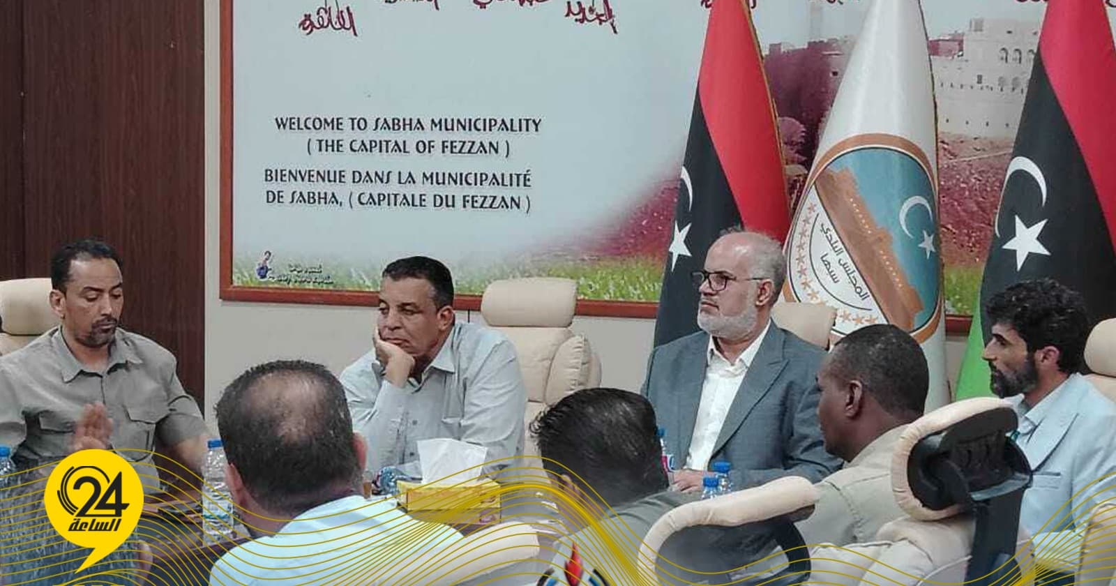 البريقة وبلديات الجنوب تناقشان إمدادات الوقود