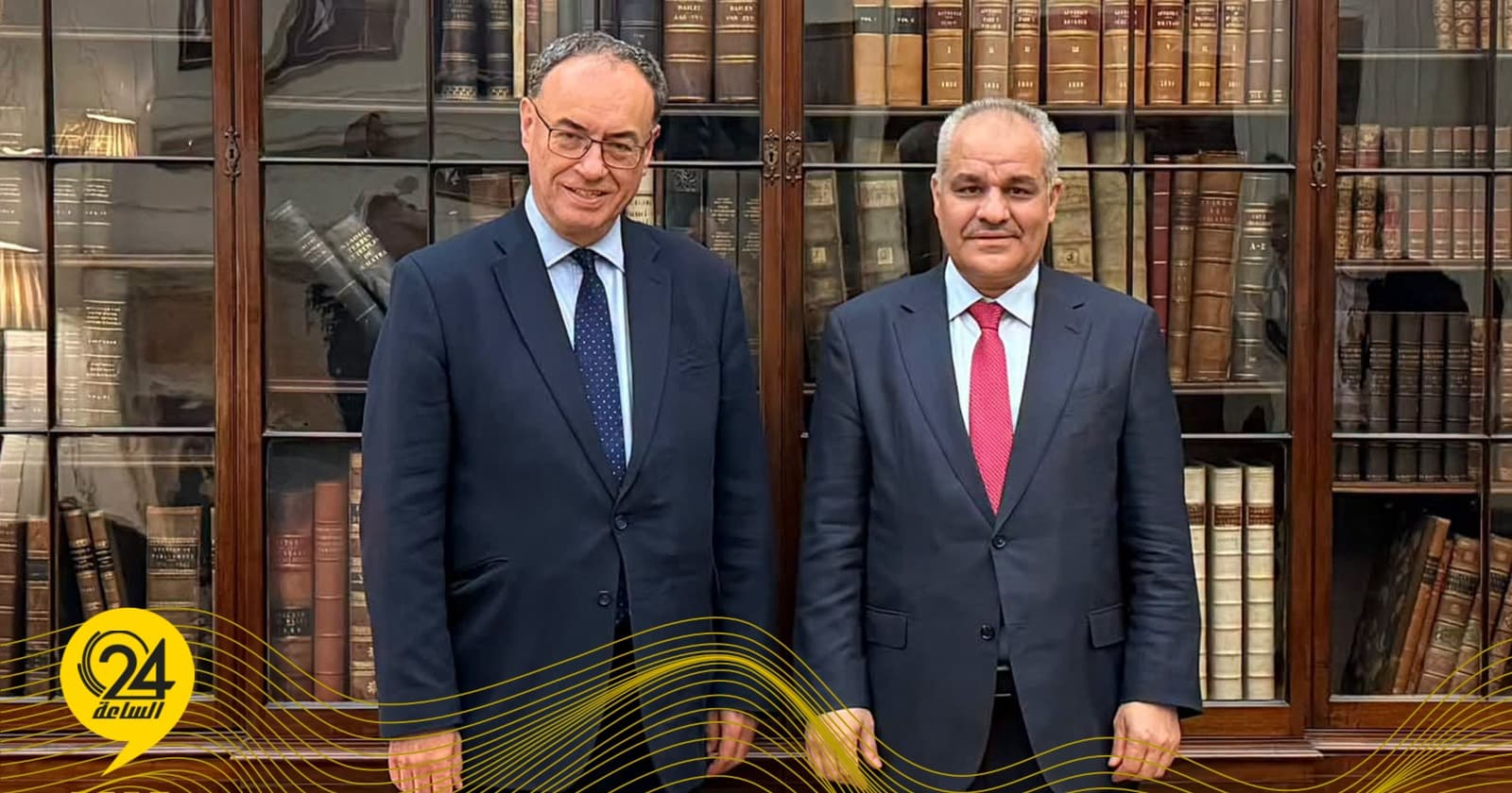 Naji Issa and Bank of England Governor discuss cooperation