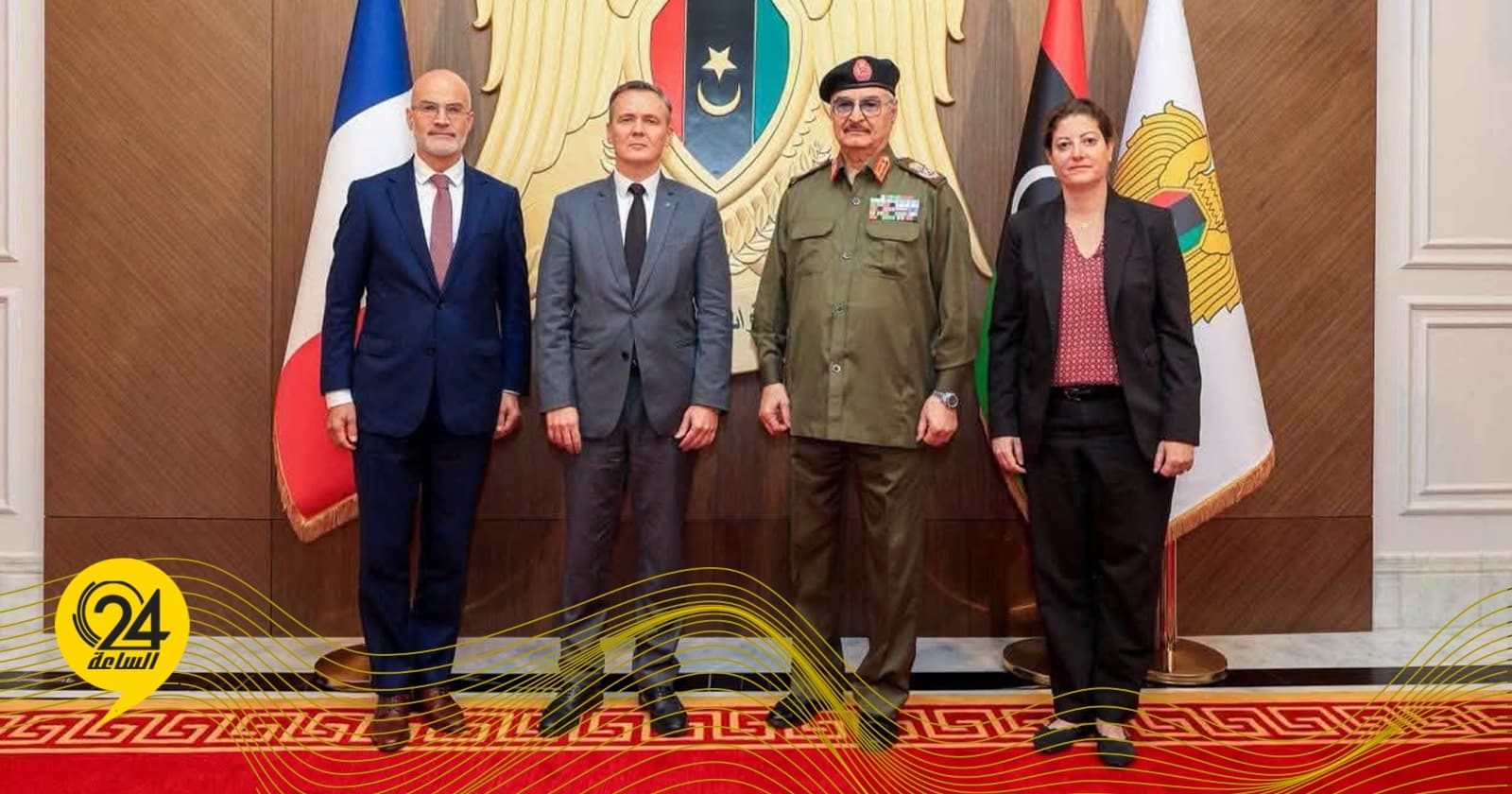 French delegation affirms support for Libya's sovereignty