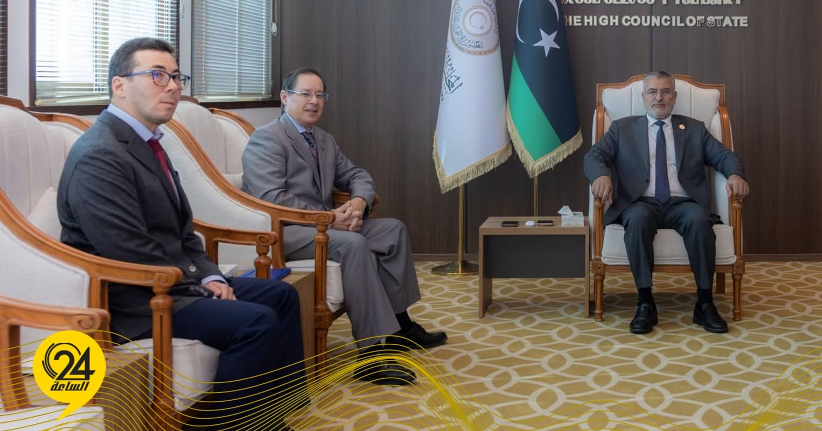 تكالة يناقش مع السفير الروسي مستجدات العملية السياسية