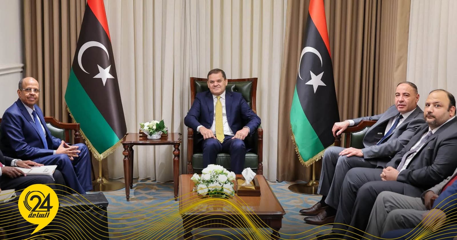Al-Debiba Meets AU Chair on Political Updates