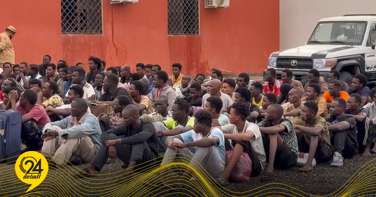 Al-Khufrah Migrants with Diseases Relocated
