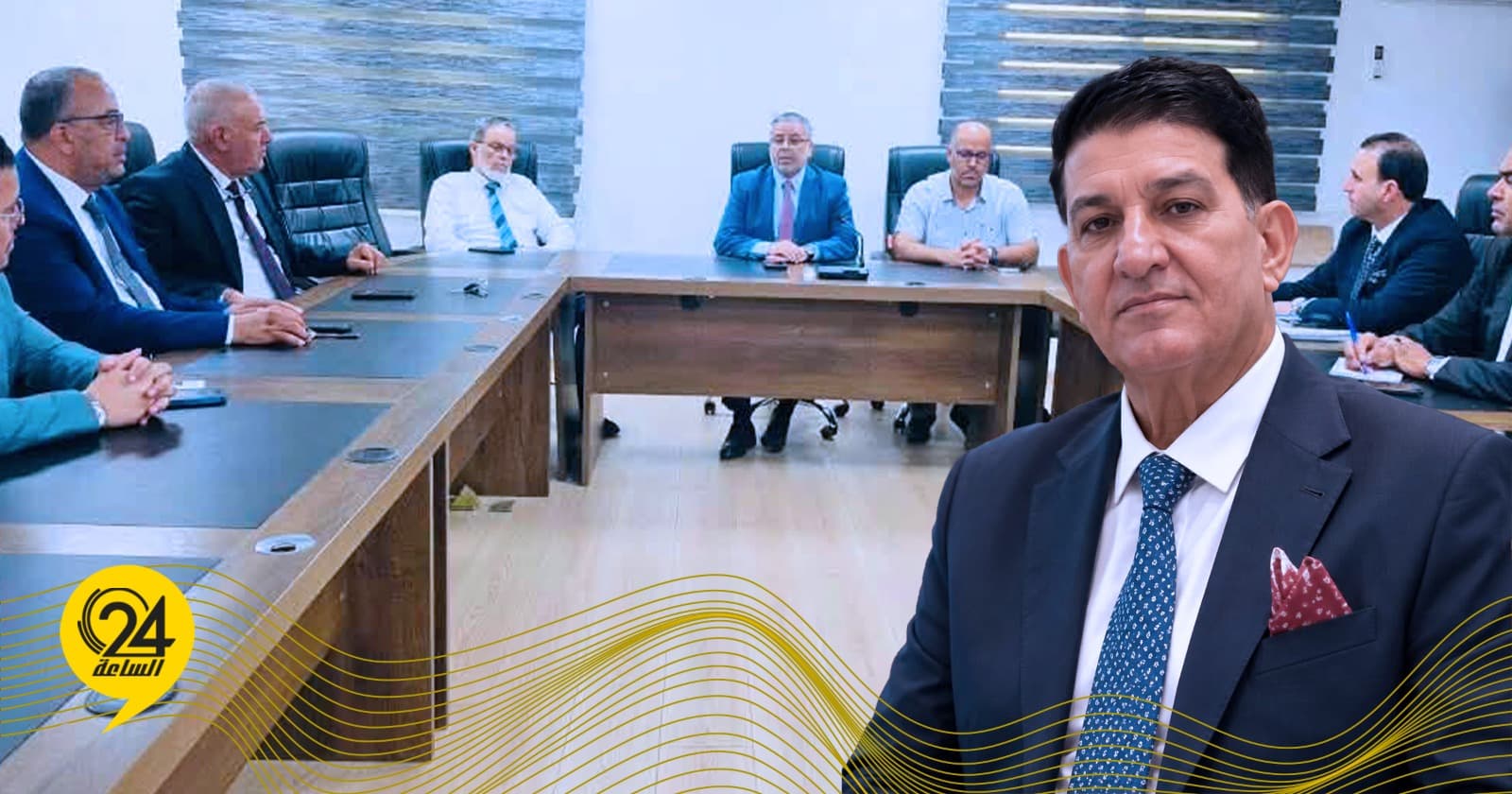 رئيس الأكاديمية يعقد اجتماعاً حول اختفاء أستاذ