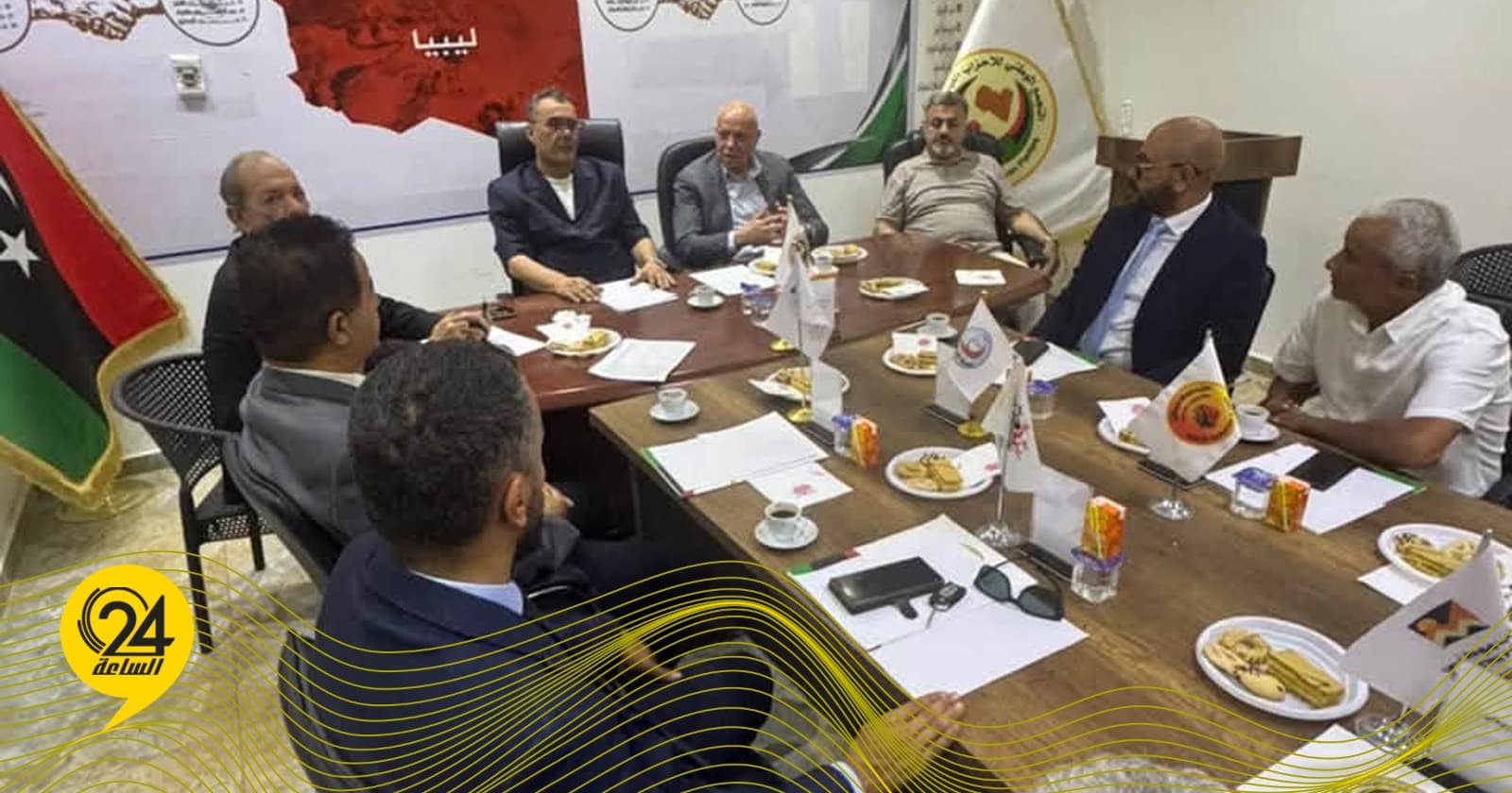 الأمين يدعو لتوحيد المؤسسات وتحسين الأوضاع