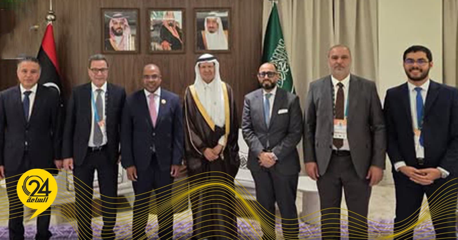 حكومة الدبيبة تناقش التعاون في مشاريع الطاقة مع السعودية