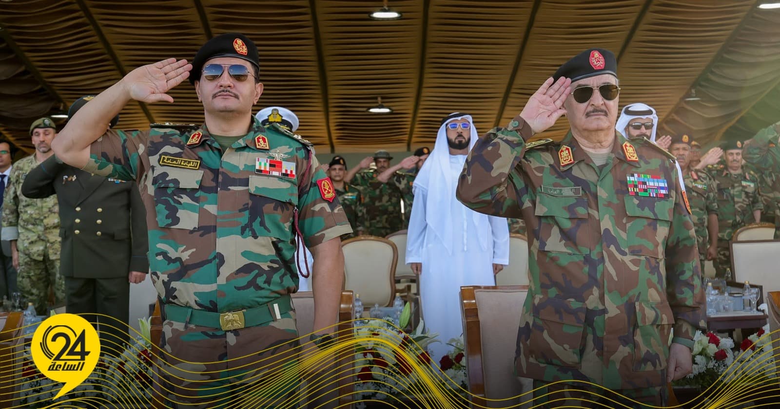 عرض عسكري في بنغازي لذكرى دخول القوات