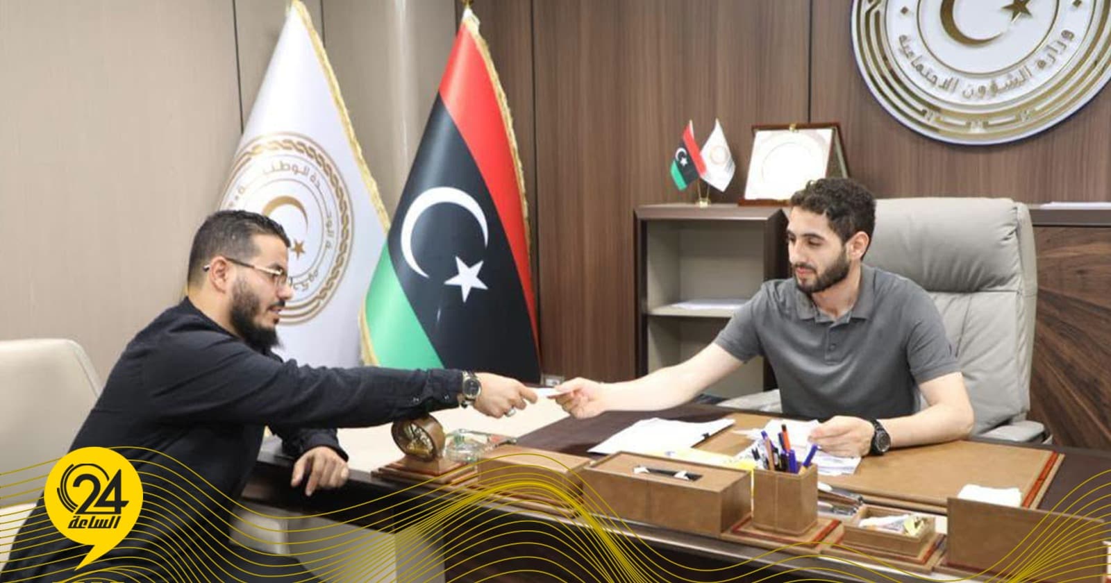 توزيع منح مالية للنازحين في طرابلس