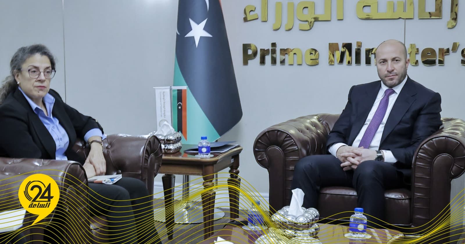 بن غلبون يناقش مع خوري دور البلديات في السياسة