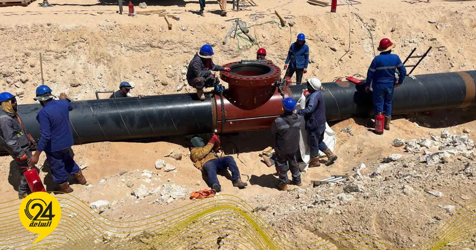 انطلاق المرحلة الأخيرة لمشروع خط الشحن الرئيسي